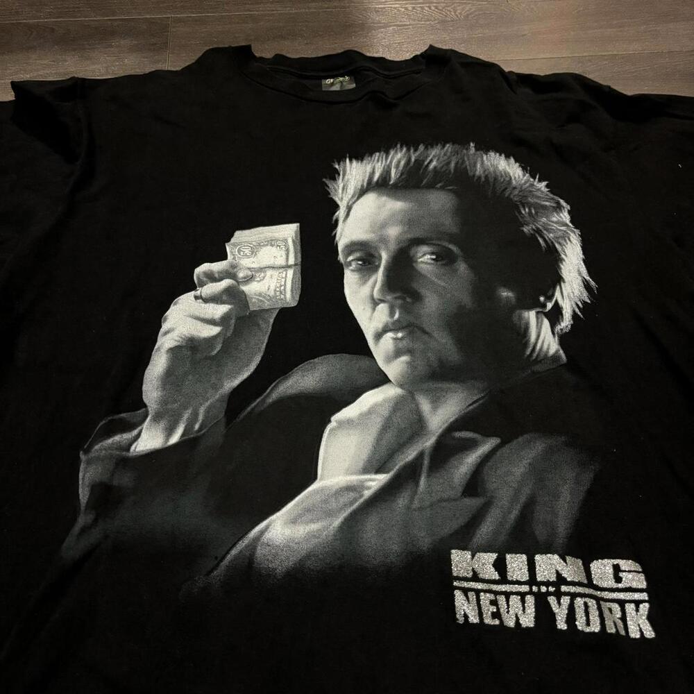 Vintage kings of New York Christopher Walken t shirt 00s XXL - Picture 4 of 5